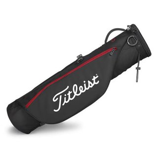 Titleist Carry pencil bag, nero/rosso