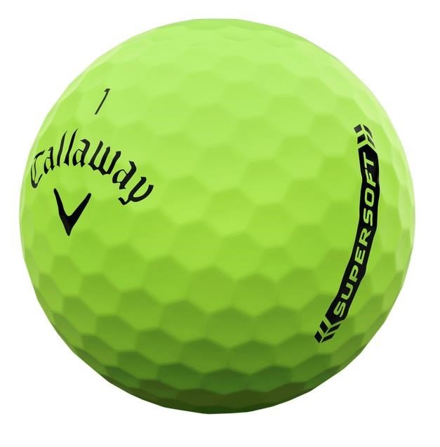 Callaway Supersoft Matte palline da golf, verdi