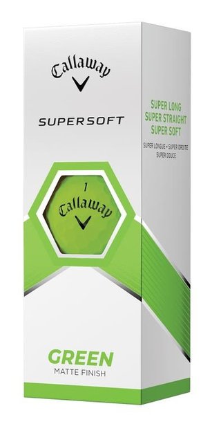 Callaway Supersoft Matte palline da golf, verdi