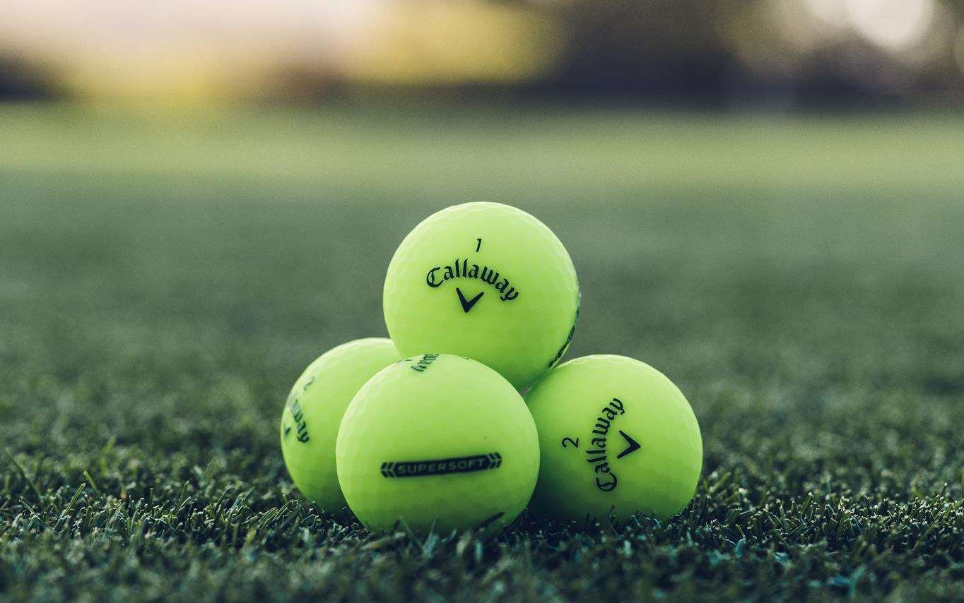Callaway Supersoft Matte palline da golf, verdi