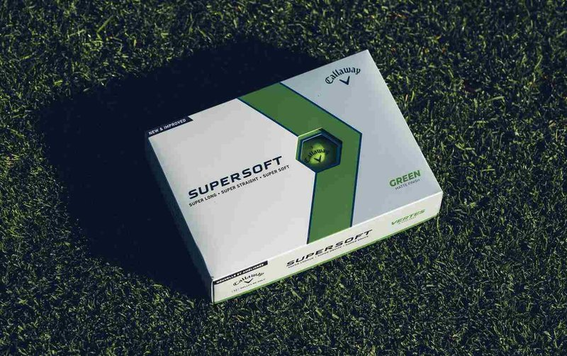 Callaway Supersoft Matte palline da golf, verdi