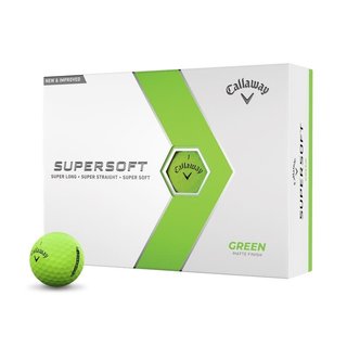 Callaway Supersoft Matte palline da golf, verdi