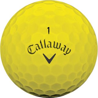 Callaway Warbird 2.0 palline da golf, gialle