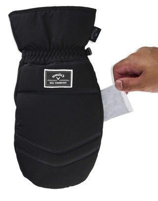 Callaway Thermal Mittens guanti invernali da golf, nero