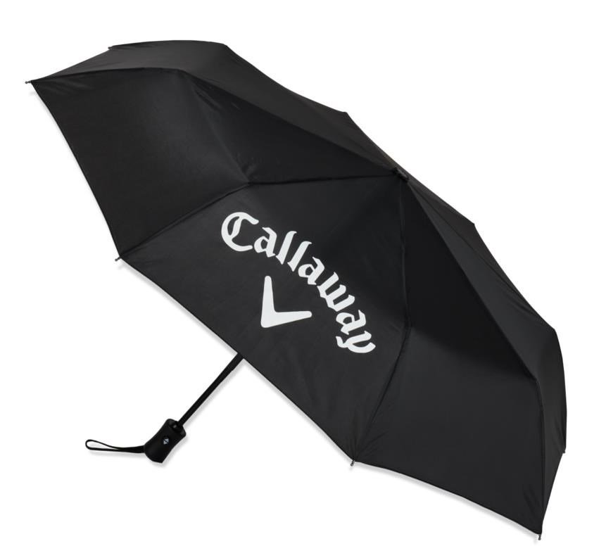 Callaway Golf Callaway 43" Single Canopy Collapsible ombrello, nero/bianco