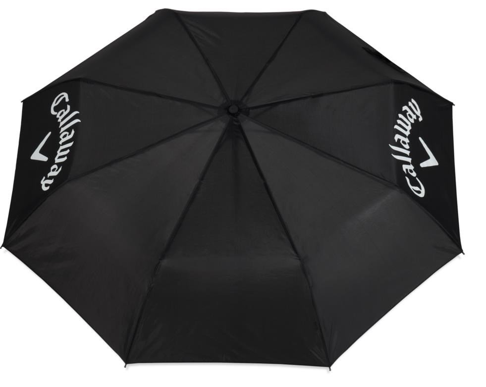 Callaway Golf Callaway 43" Single Canopy Collapsible ombrello, nero/bianco