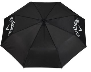 Callaway Golf Callaway 43" Single Canopy Collapsible ombrello, nero/bianco