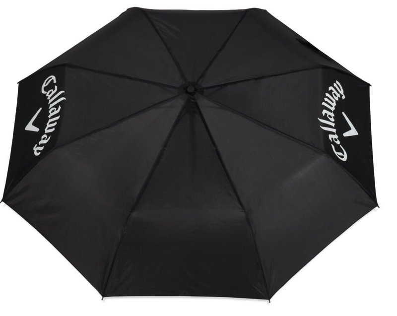 Callaway Golf Callaway 43" Single Canopy Collapsible ombrello, nero/bianco