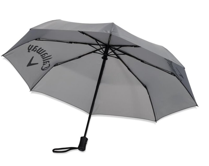 Callaway 43" Single Canopy Collapsible ombrello, grigio/nero
