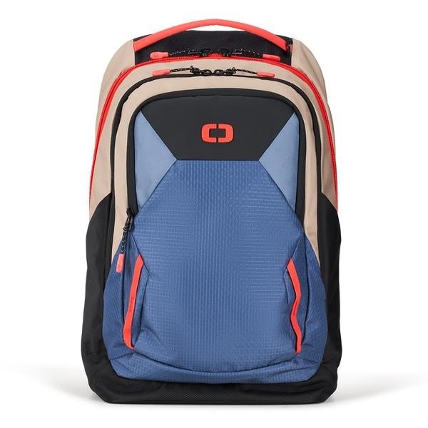 Ogio Axle Pro Backpack borsa, tan/blue/red