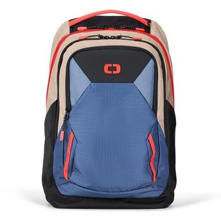 Ogio Axle Pro Backpack borsa, tan/blue/red