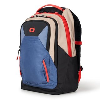 Ogio Axle Pro Backpack borsa, tan/blue/red