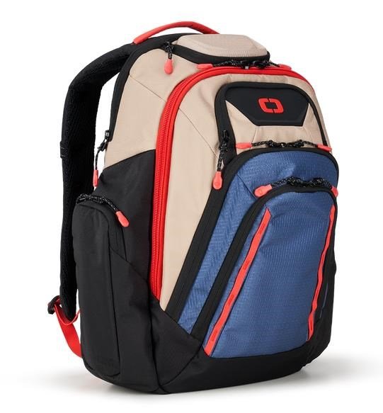 Ogio Gambit Pro Backpack 25L borsa, tan/blue/red