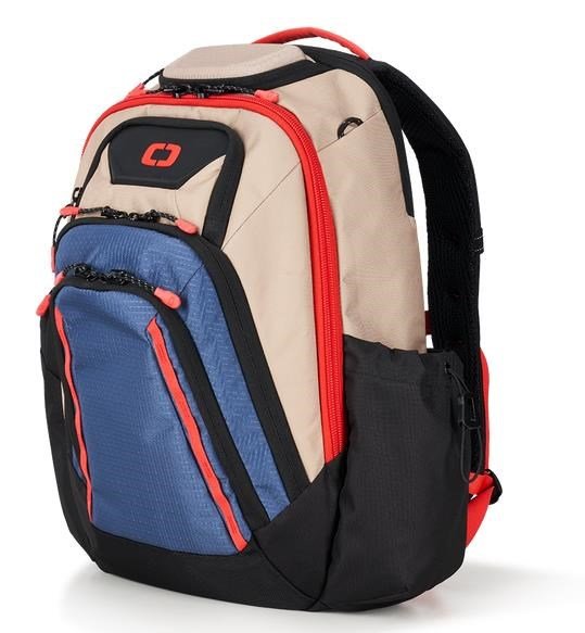 Ogio Gambit Pro Backpack 25L borsa, tan/blue/red