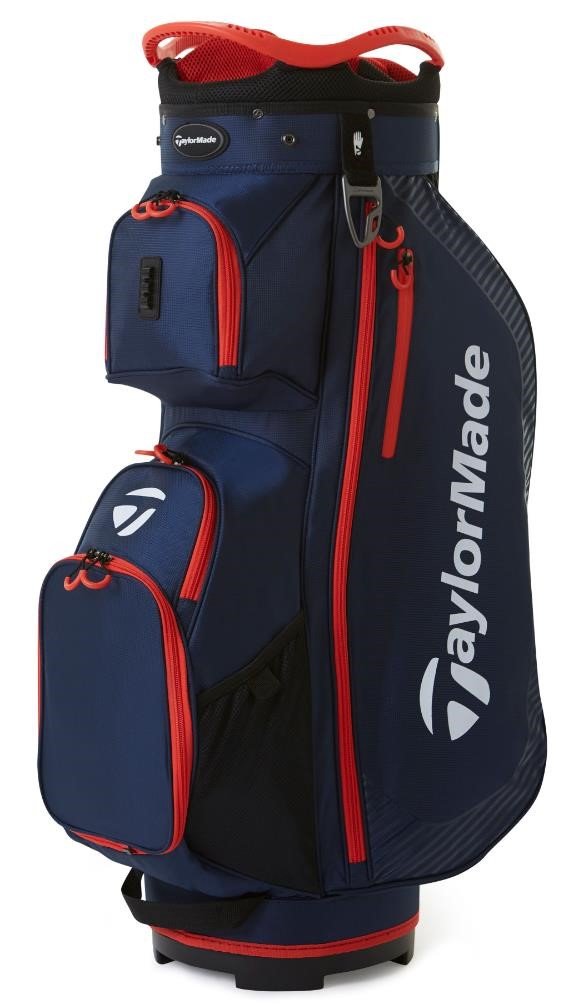 TaylorMade Pro cart bag, blu navy/rosso