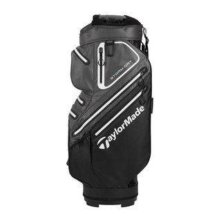 TaylorMade Storm-Dry Waterproof cart bag, nero/grigio