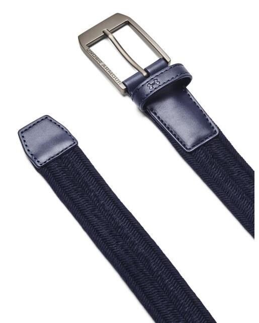 Under Armour Braided cintura da golf da uomo, navy