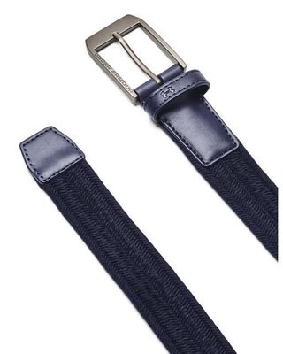 Under Armour Braided cintura da golf da uomo, navy