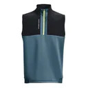 Under Armour Storm Daytona gilet da uomo, nero/blu statico
