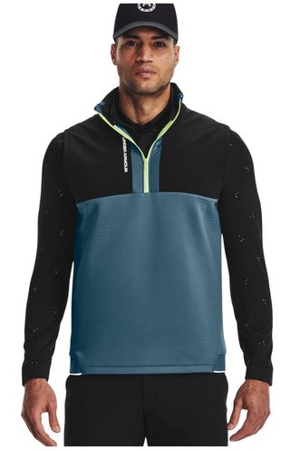 Under Armour Storm Daytona gilet da uomo, nero/blu statico