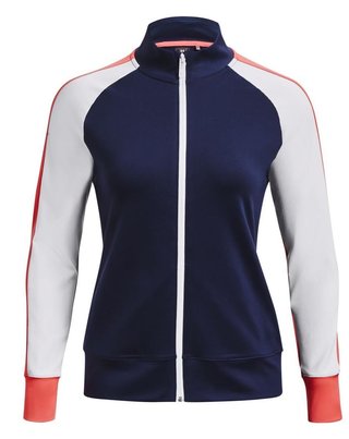 Under Armour Storm Midlayer felpa donna, midnight navy/white