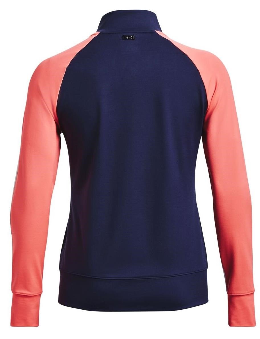 Under Armour Storm Midlayer felpa donna, midnight navy/white