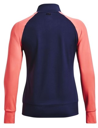 Under Armour Storm Midlayer felpa donna, midnight navy/white