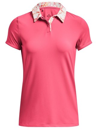 Under Armour Iso-Chill polo donna, rosa