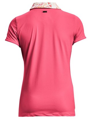 Under Armour Iso-Chill polo donna, rosa