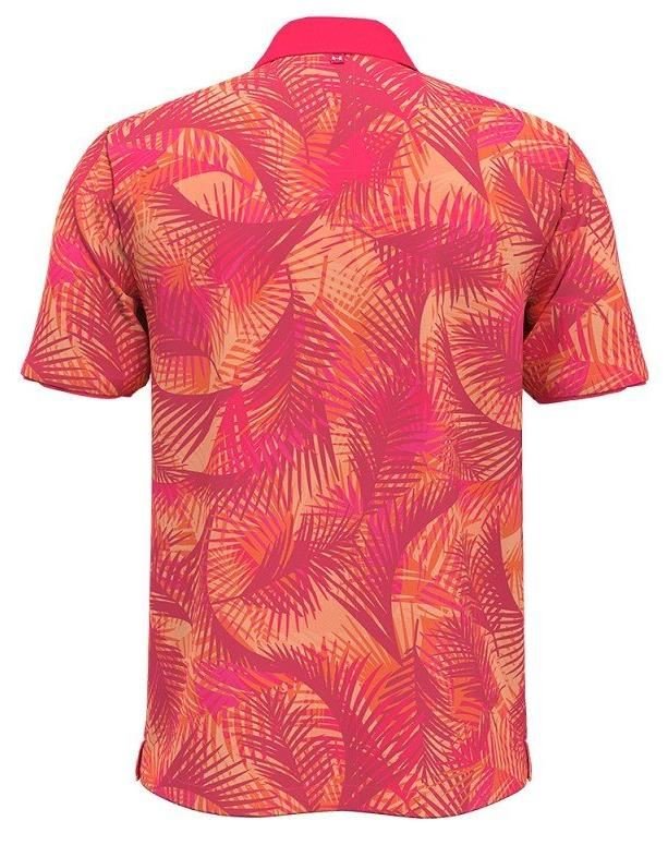 Under Armour Iso-Chill Graphic Palm polo da uomo, rosa