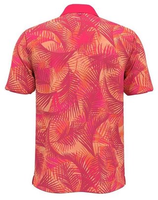 Under Armour Iso-Chill Graphic Palm polo da uomo, rosa