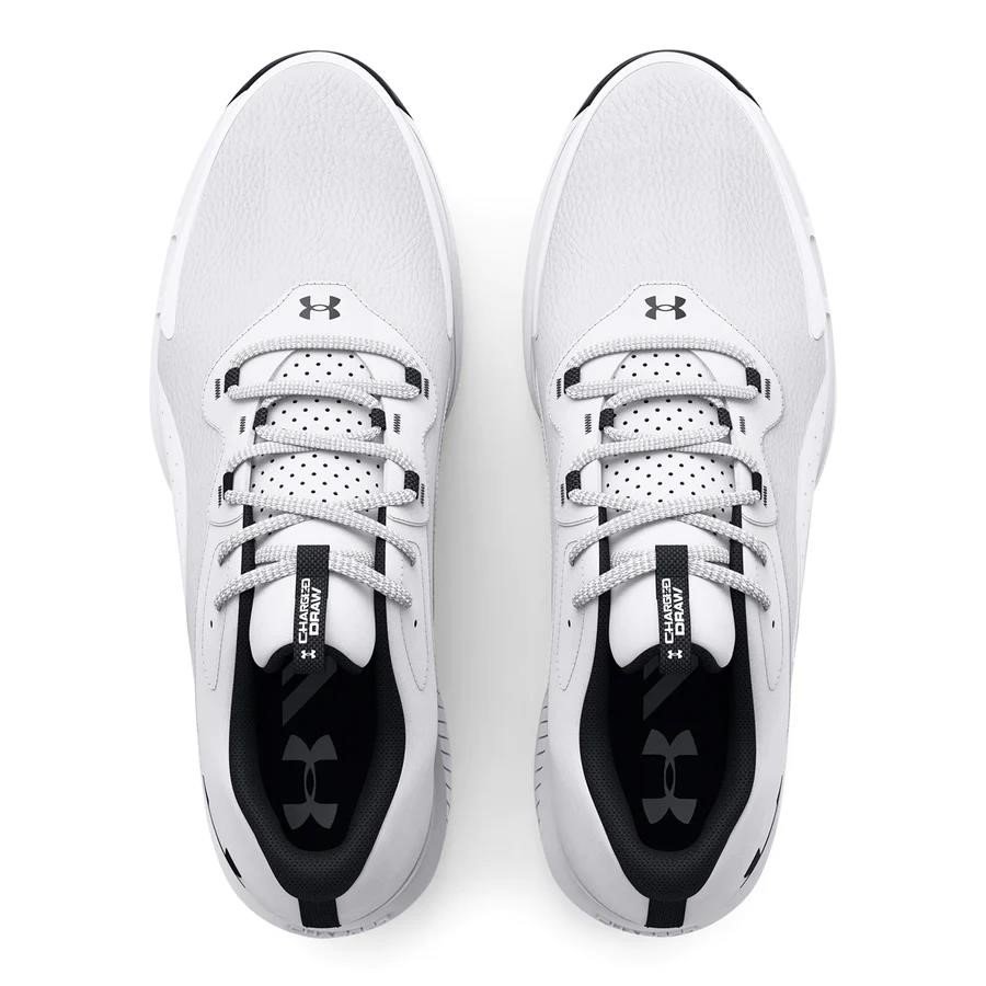 Under Armour Charged Draw 2 scarpe da golf uomo, bianche