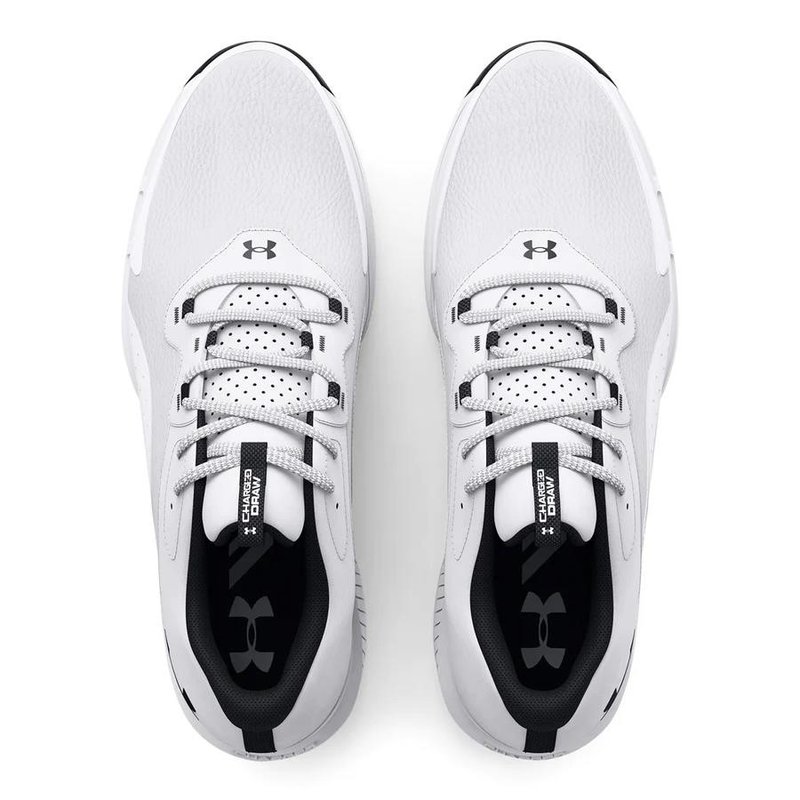 Under Armour Charged Draw 2 scarpe da golf uomo, bianche