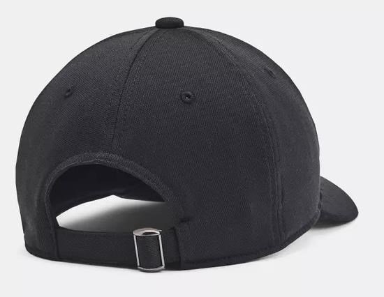 Under Armour Blitzing Low Adj junior cappellino, nero