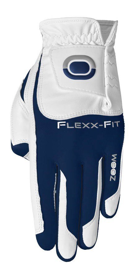 Zoom Zoom Hybrid guanto da golf donna, bianco/blu navy
