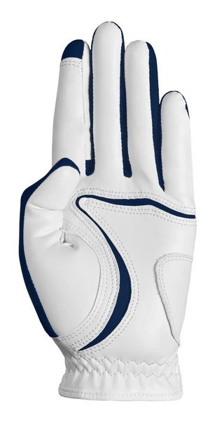 Zoom Zoom Hybrid guanto da golf donna, bianco/blu navy