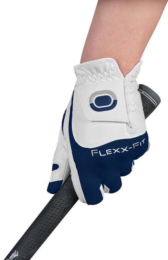 Zoom Zoom Hybrid guanto da golf donna, bianco/blu navy