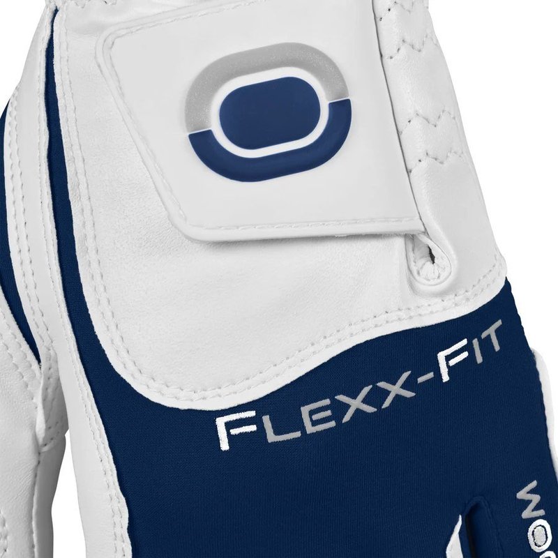 Zoom Zoom Hybrid guanto da golf donna, bianco/blu navy
