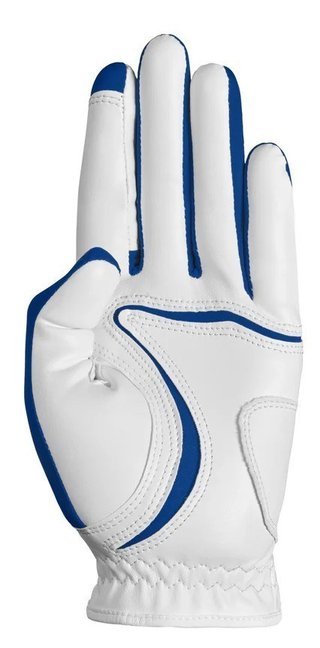 Zoom Zoom Hybrid guanto da golf donna, bianco/blu