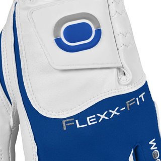 Zoom Zoom Hybrid guanto da golf donna, bianco/blu