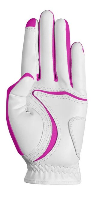 Zoom Zoom Hybrid guanto da golf donna, bianco/rosa