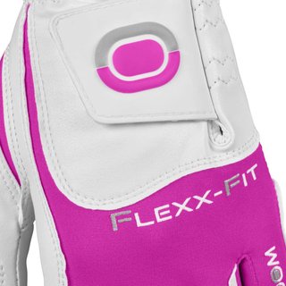 Zoom Zoom Hybrid guanto da golf donna, bianco/rosa