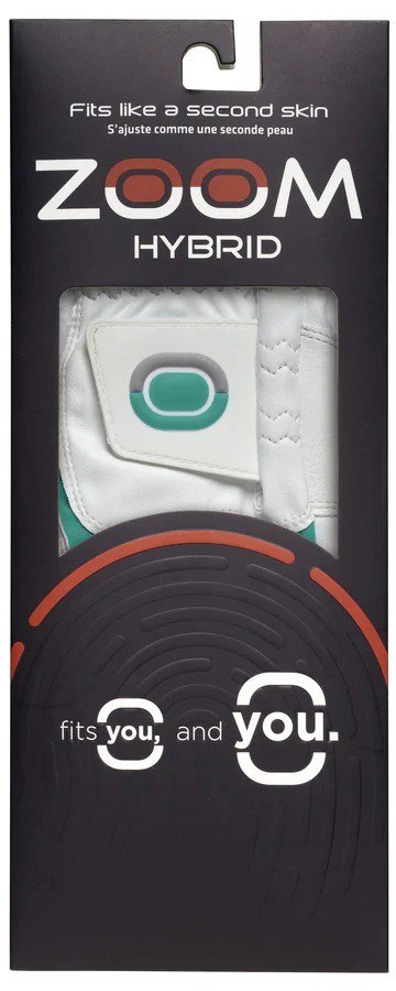Zoom Zoom Hybrid guanto da golf donna, bianco/menta