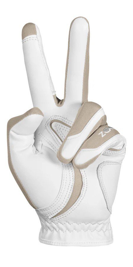 Zoom Zoom Hybrid guanto da golf donna, sabbia