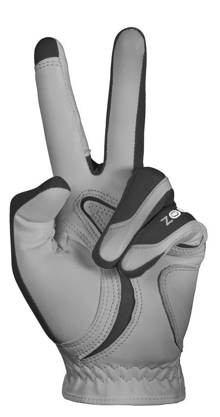 Zoom Zoom Hybrid guanto da golf donna, grigio