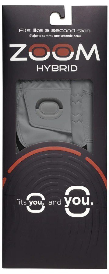 Zoom Zoom Hybrid guanto da golf donna, grigio