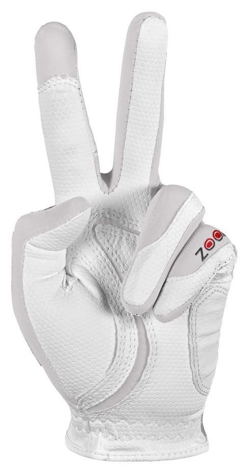 Zoom Zoom Weather Junior guanto da golf per bambini, bianco