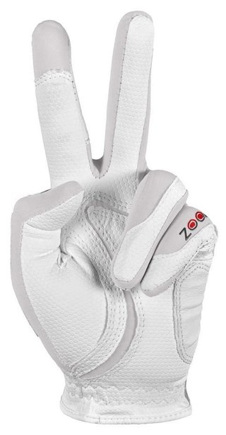 Zoom Zoom Weather Junior guanto da golf per bambini, bianco