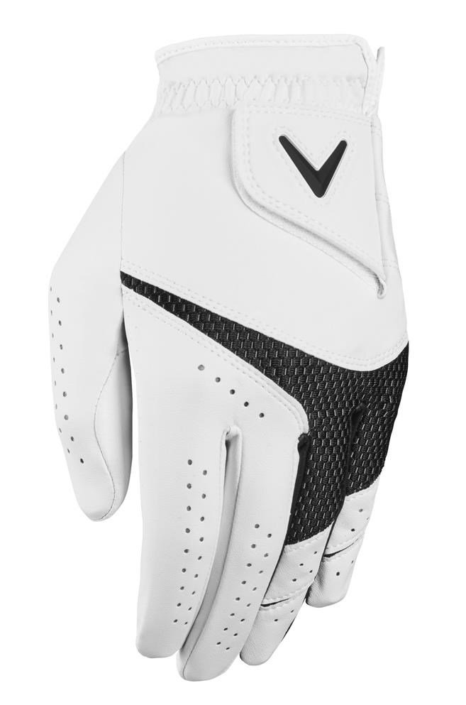 Callaway Weather Spann guanto da golf uomo, bianco