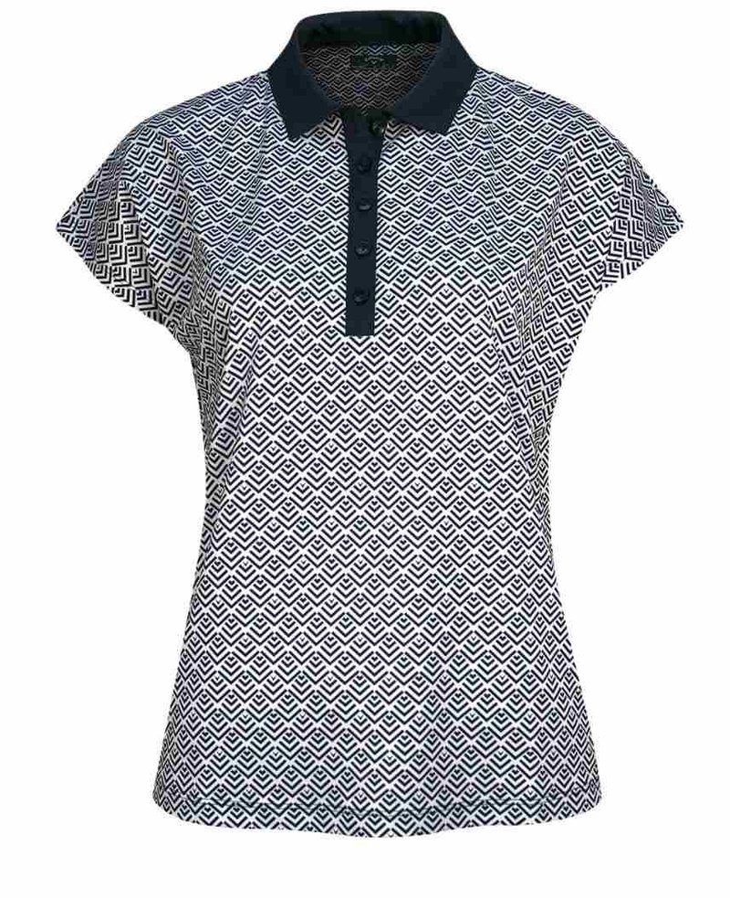 Callaway Chev Geo polo donna, brilliant white